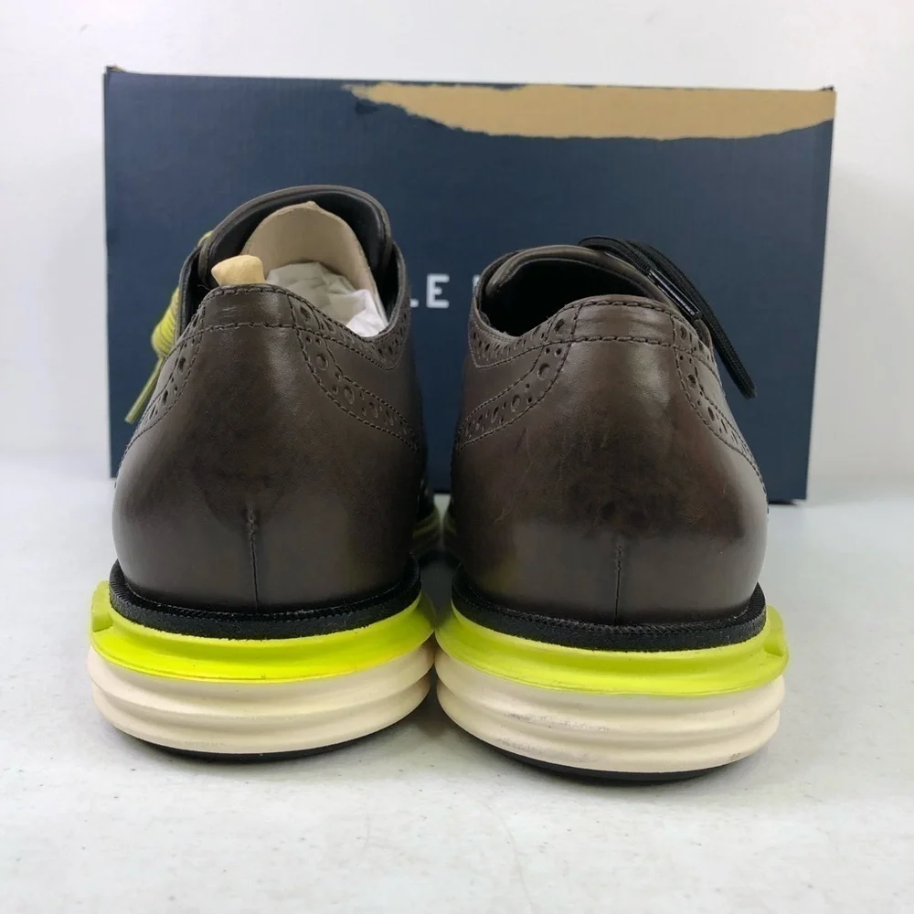 Cole Haan Original Grand Lux Wingtip Oxford Leather Shoes